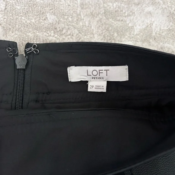 Leather & Suede Loft Skirt - Picture 2 of 2